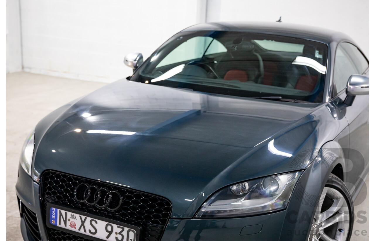 8/2009 Audi TT S 2.0 TFSI Quattro (AWD) 8J 2d Coupe Dolphin Grey Turbo 2.0L