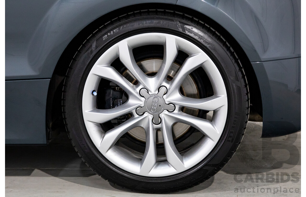 8/2009 Audi TT S 2.0 TFSI Quattro (AWD) 8J 2d Coupe Dolphin Grey Turbo 2.0L