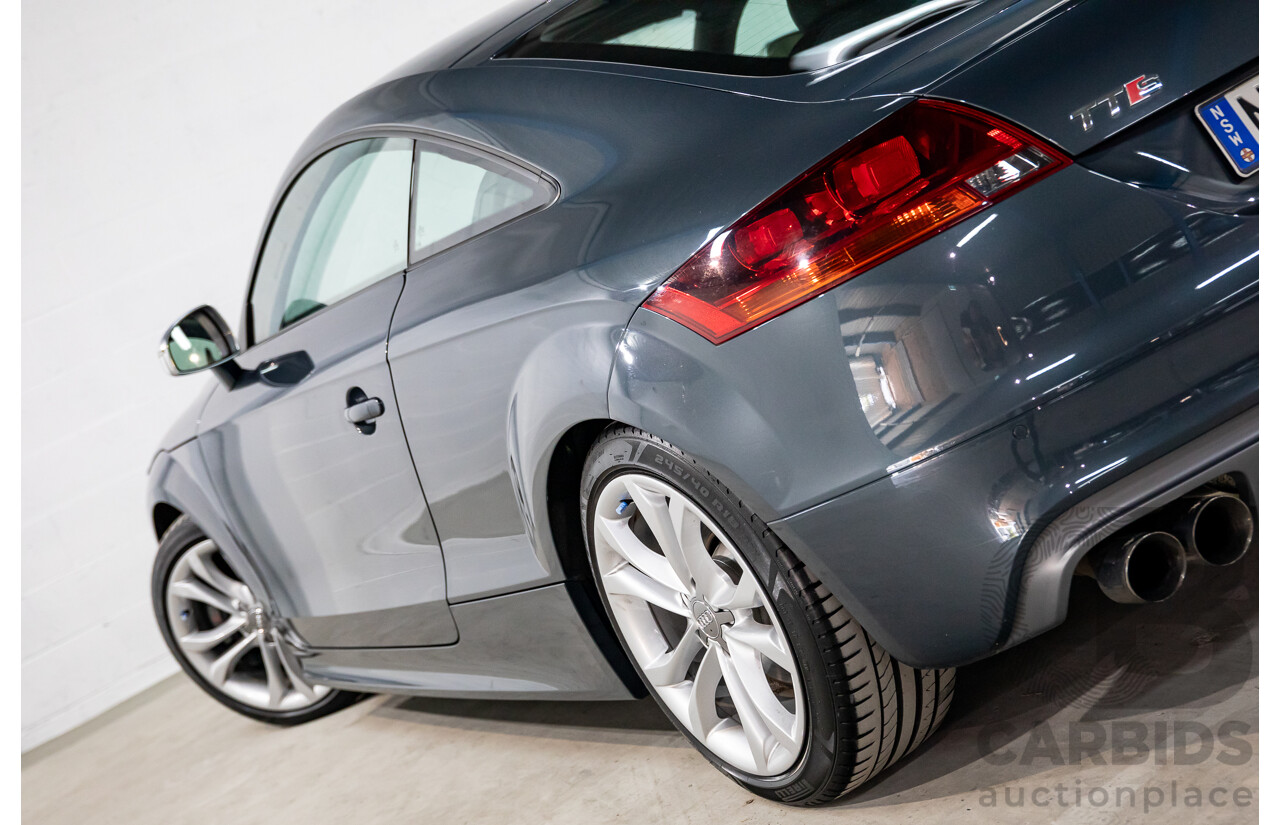 8/2009 Audi TT S 2.0 TFSI Quattro (AWD) 8J 2d Coupe Dolphin Grey Turbo 2.0L