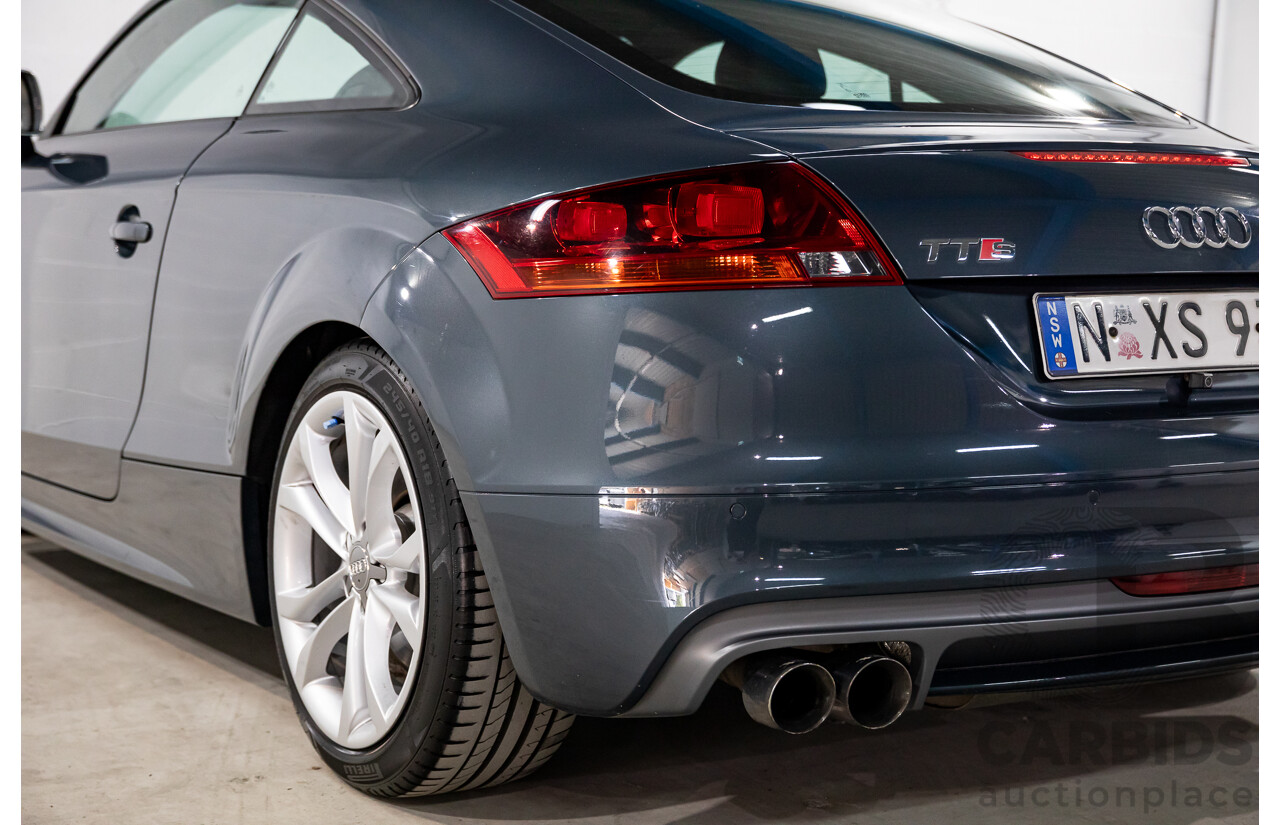 8/2009 Audi TT S 2.0 TFSI Quattro (AWD) 8J 2d Coupe Dolphin Grey Turbo 2.0L