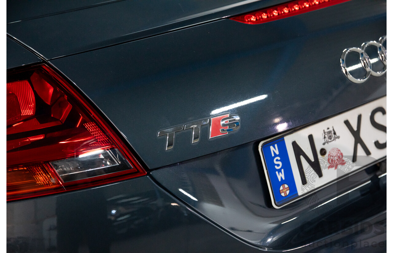 8/2009 Audi TT S 2.0 TFSI Quattro (AWD) 8J 2d Coupe Dolphin Grey Turbo 2.0L