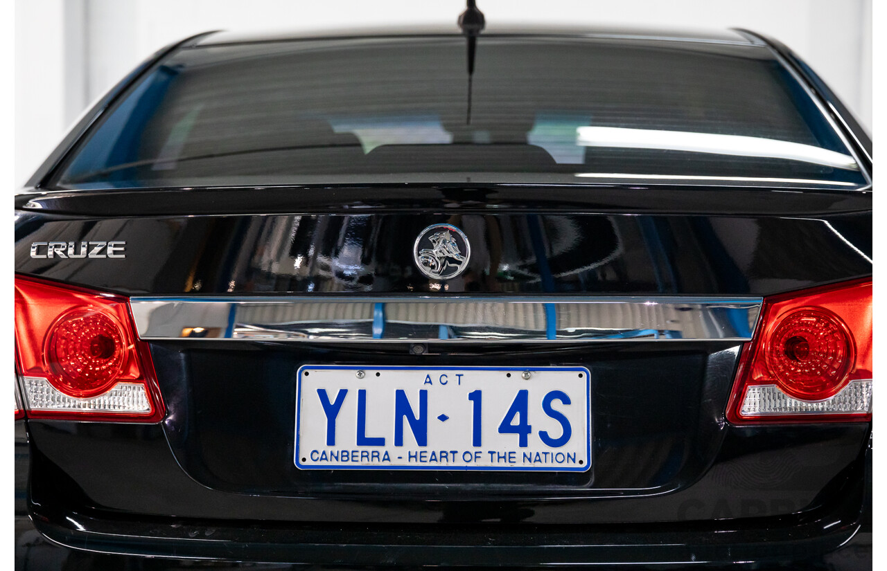 2/2016 Holden Cruze Z-Series JH MY14 4d Sedan Phantom Black 1.8L