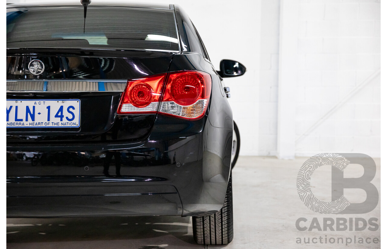 2/2016 Holden Cruze Z-Series JH MY14 4d Sedan Phantom Black 1.8L