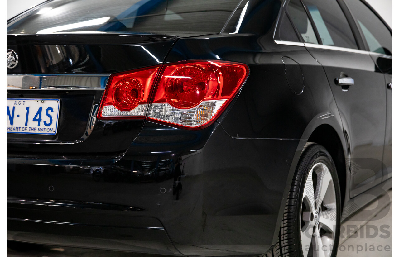 2/2016 Holden Cruze Z-Series JH MY14 4d Sedan Phantom Black 1.8L