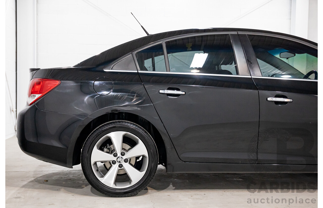 2/2016 Holden Cruze Z-Series JH MY14 4d Sedan Phantom Black 1.8L