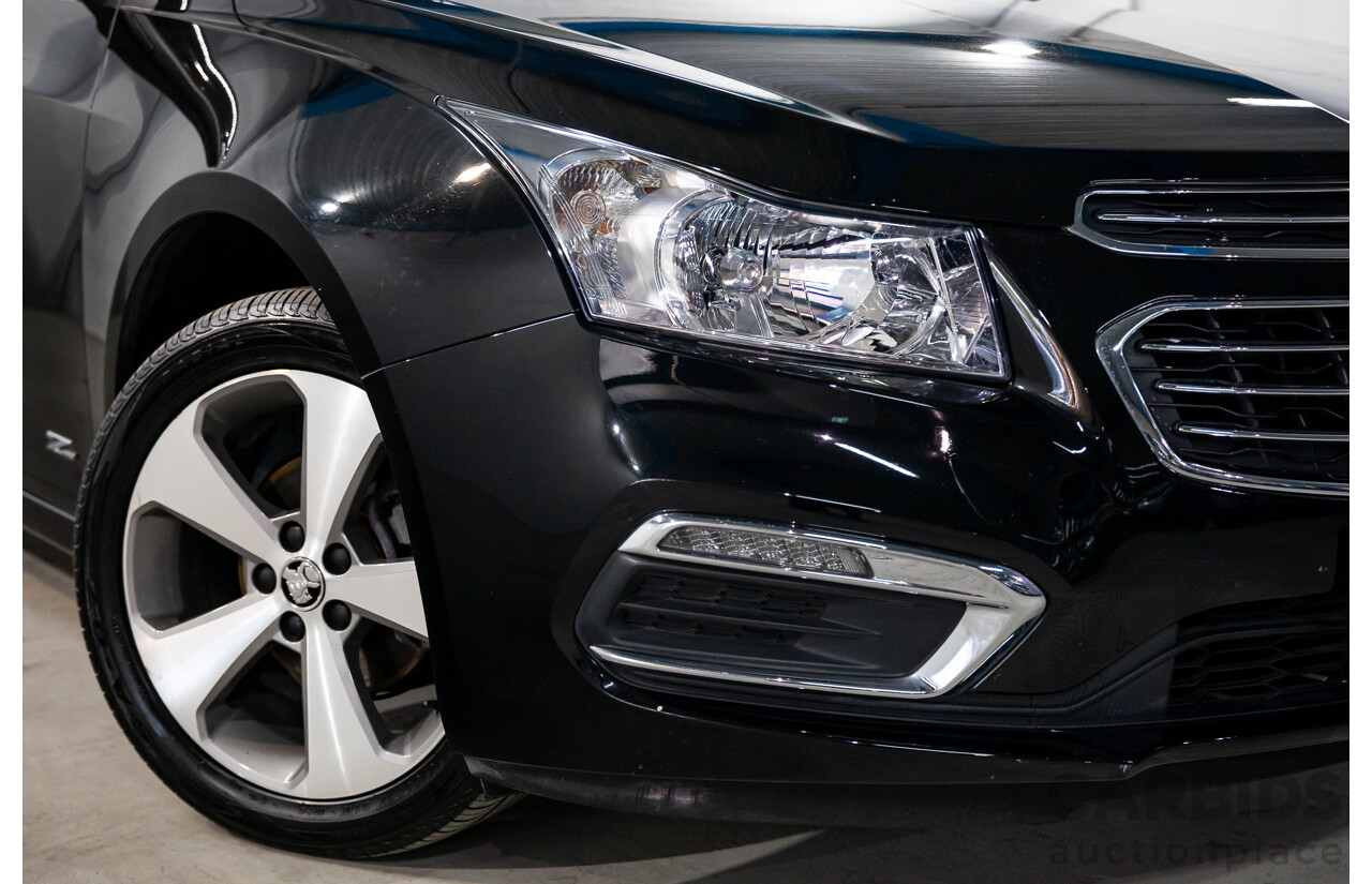 2/2016 Holden Cruze Z-Series JH MY14 4d Sedan Phantom Black 1.8L