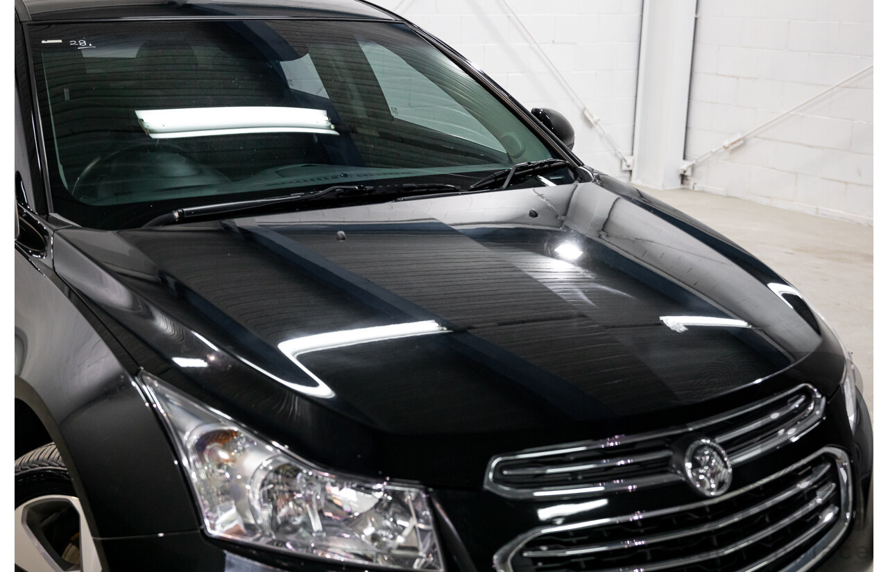 2/2016 Holden Cruze Z-Series JH MY14 4d Sedan Phantom Black 1.8L