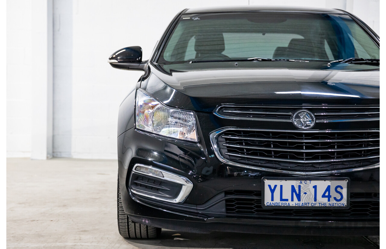 2/2016 Holden Cruze Z-Series JH MY14 4d Sedan Phantom Black 1.8L