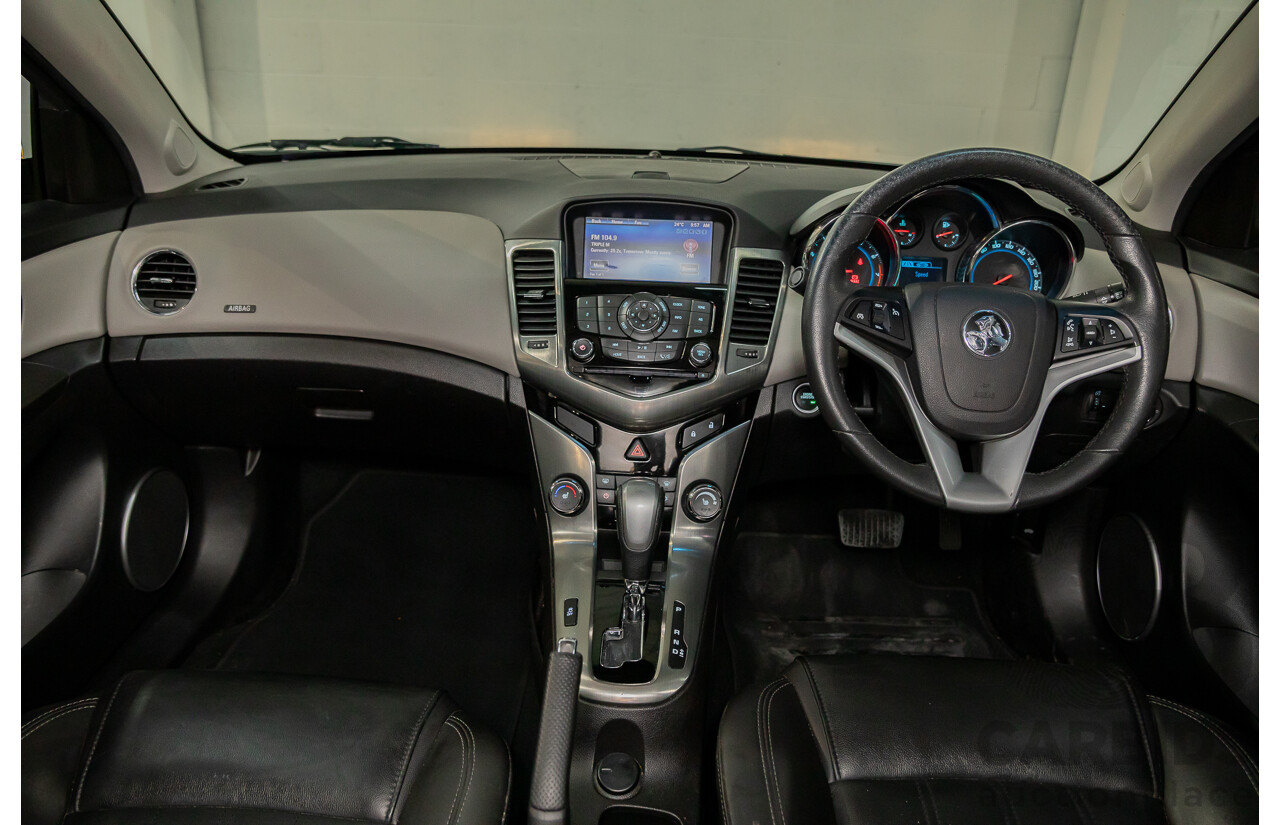 2/2016 Holden Cruze Z-Series JH MY14 4d Sedan Phantom Black 1.8L