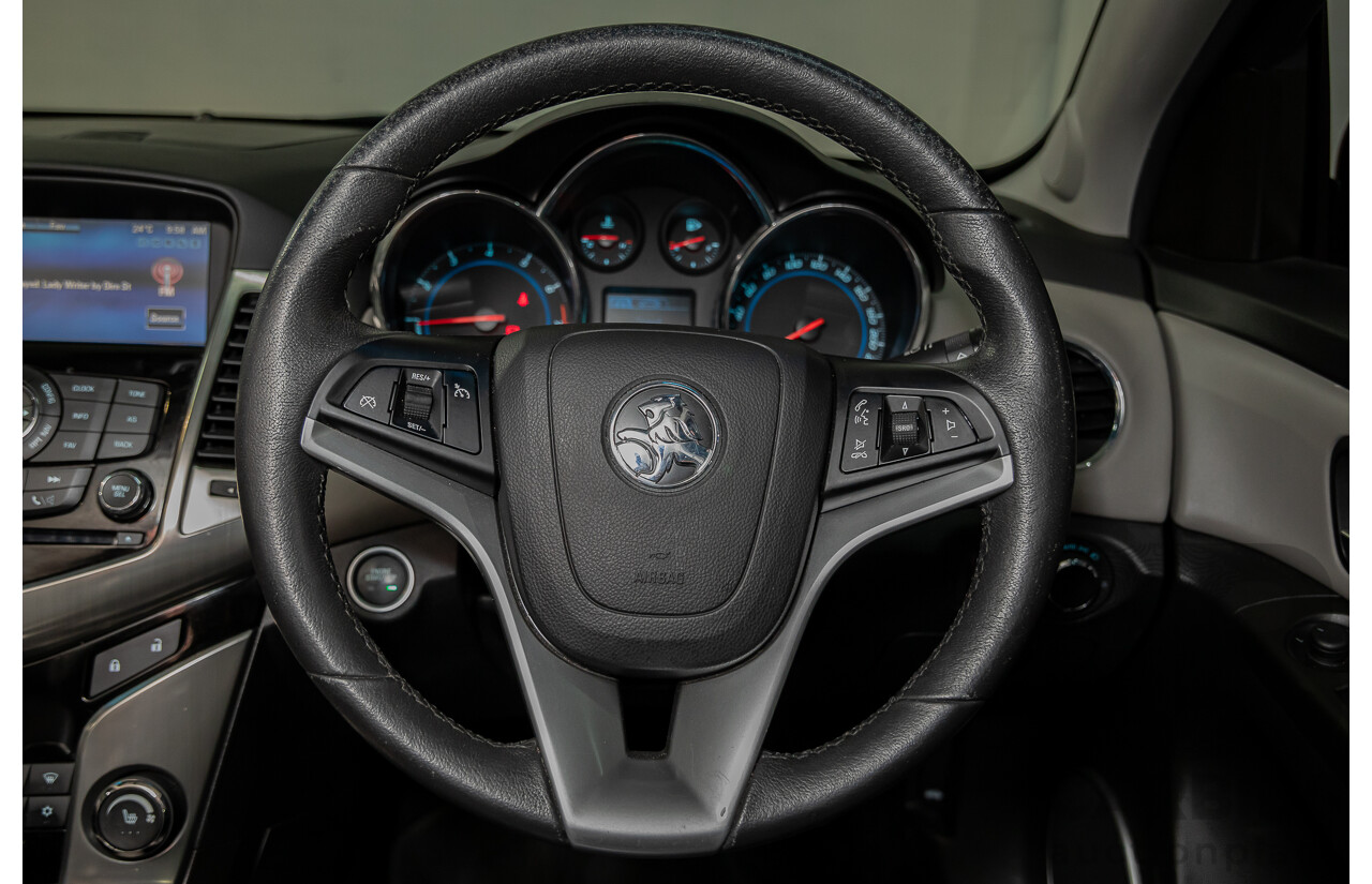 2/2016 Holden Cruze Z-Series JH MY14 4d Sedan Phantom Black 1.8L