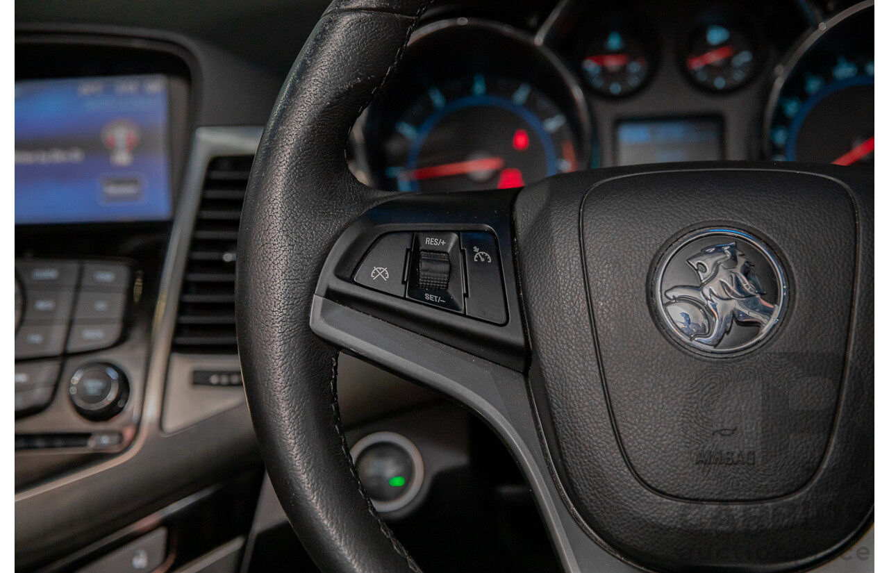 2/2016 Holden Cruze Z-Series JH MY14 4d Sedan Phantom Black 1.8L