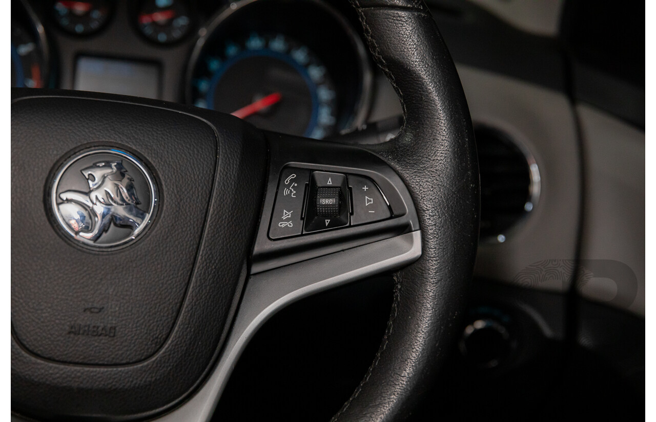 2/2016 Holden Cruze Z-Series JH MY14 4d Sedan Phantom Black 1.8L