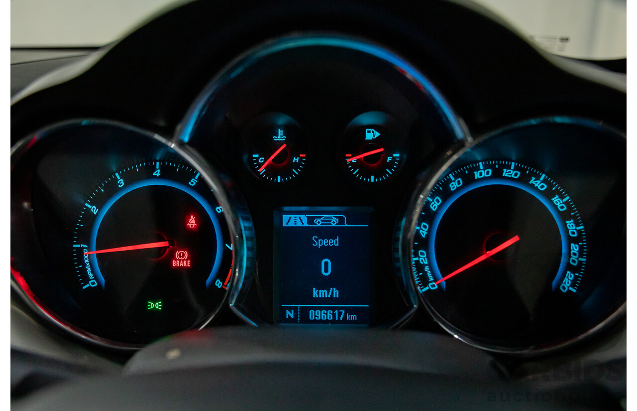 2/2016 Holden Cruze Z-Series JH MY14 4d Sedan Phantom Black 1.8L