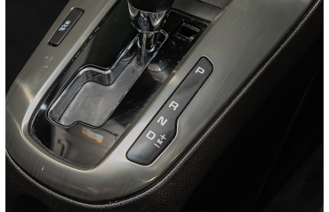 2/2016 Holden Cruze Z-Series JH MY14 4d Sedan Phantom Black 1.8L