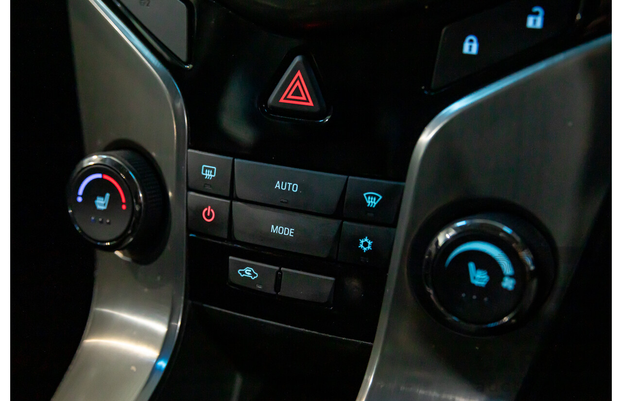 2/2016 Holden Cruze Z-Series JH MY14 4d Sedan Phantom Black 1.8L