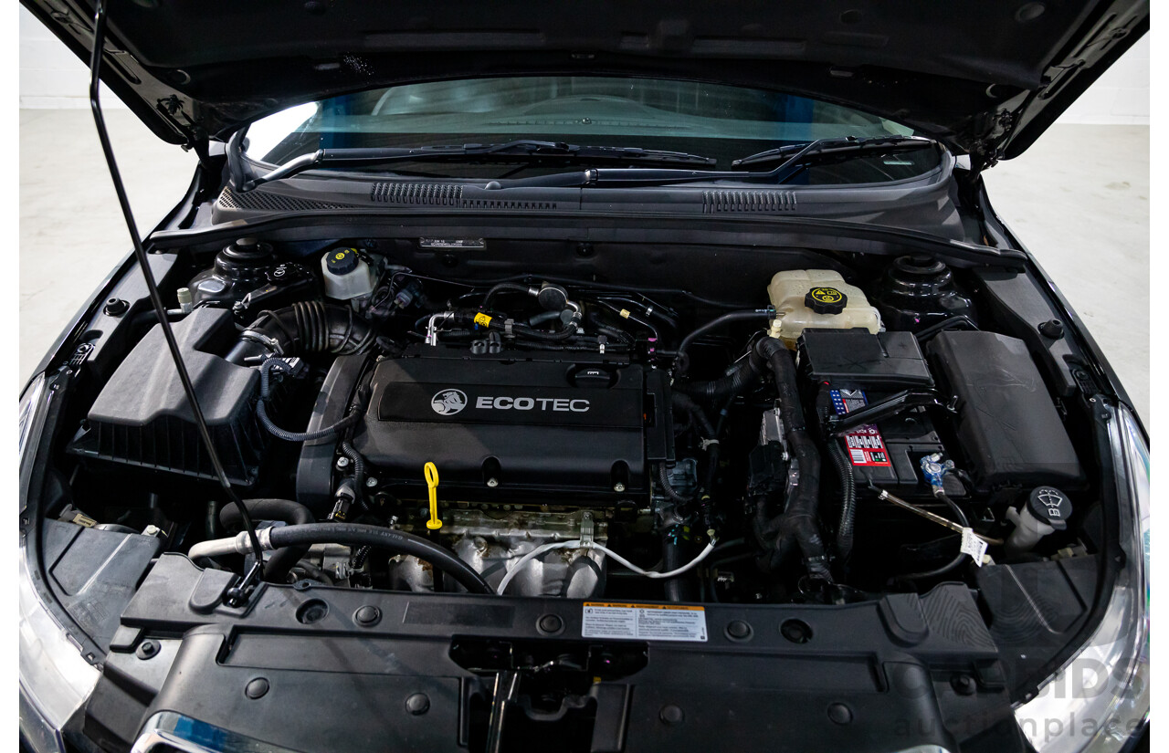 2/2016 Holden Cruze Z-Series JH MY14 4d Sedan Phantom Black 1.8L