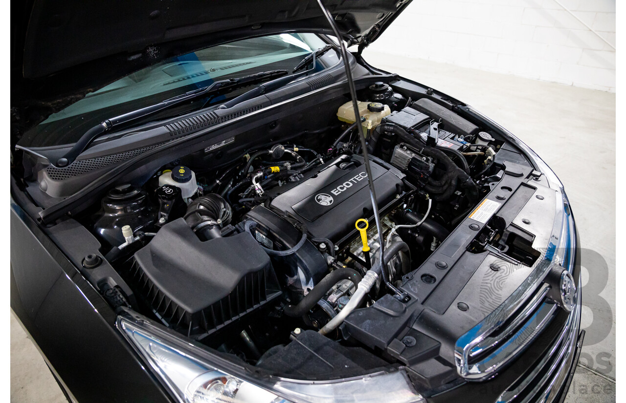 2/2016 Holden Cruze Z-Series JH MY14 4d Sedan Phantom Black 1.8L