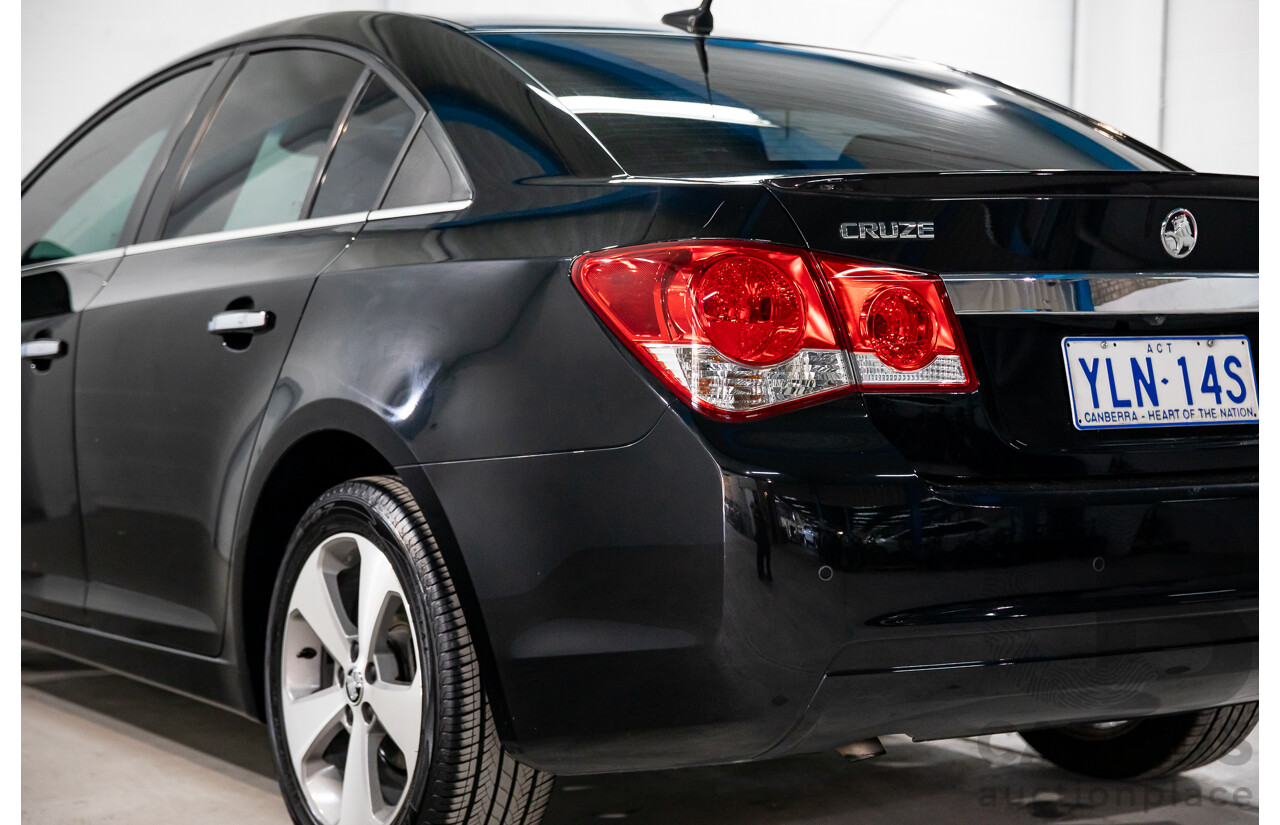 2/2016 Holden Cruze Z-Series JH MY14 4d Sedan Phantom Black 1.8L