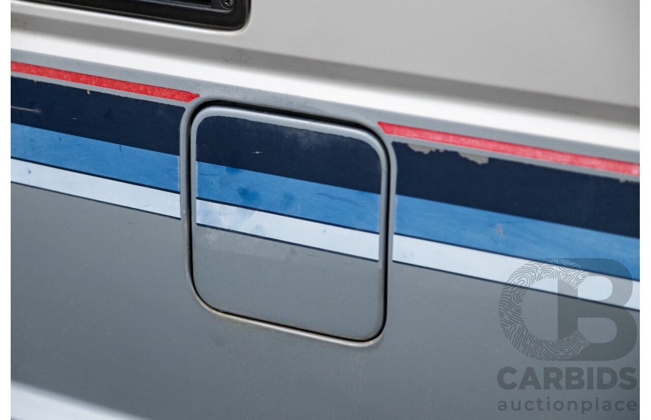 06/2001 Complied (1986) Toyota Hiace Super Custom YH51G 2d Van Silver 2.0L - 8 Seater - Import