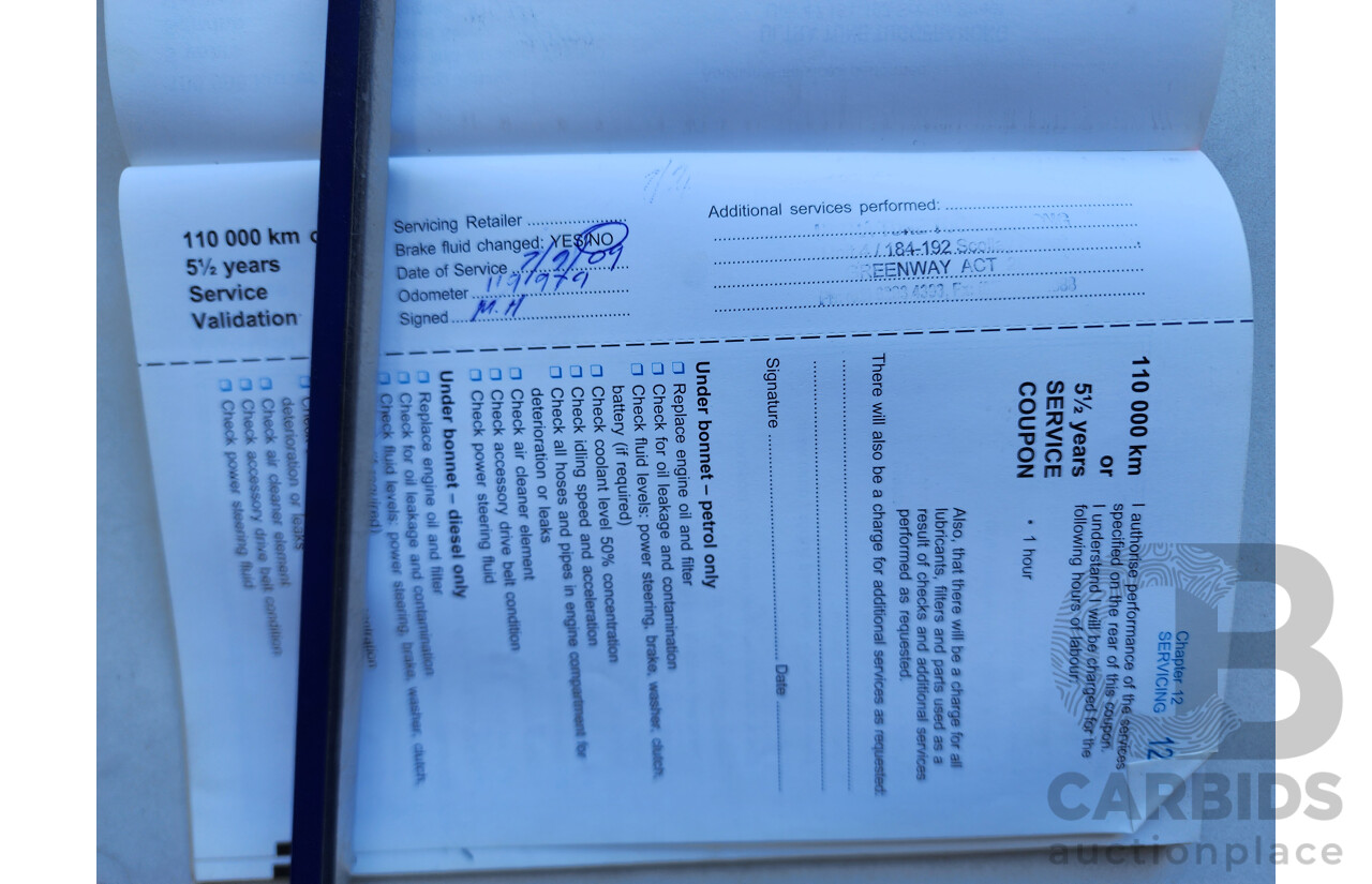 6/2005 Holden Rodeo LX RA C/Chas White 3.5L