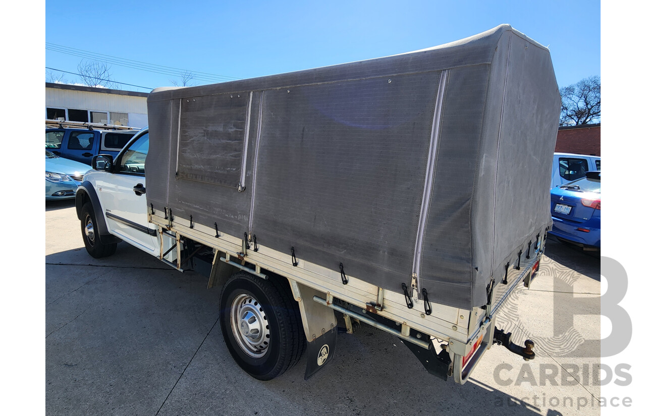 6/2005 Holden Rodeo LX RA C/Chas White 3.5L