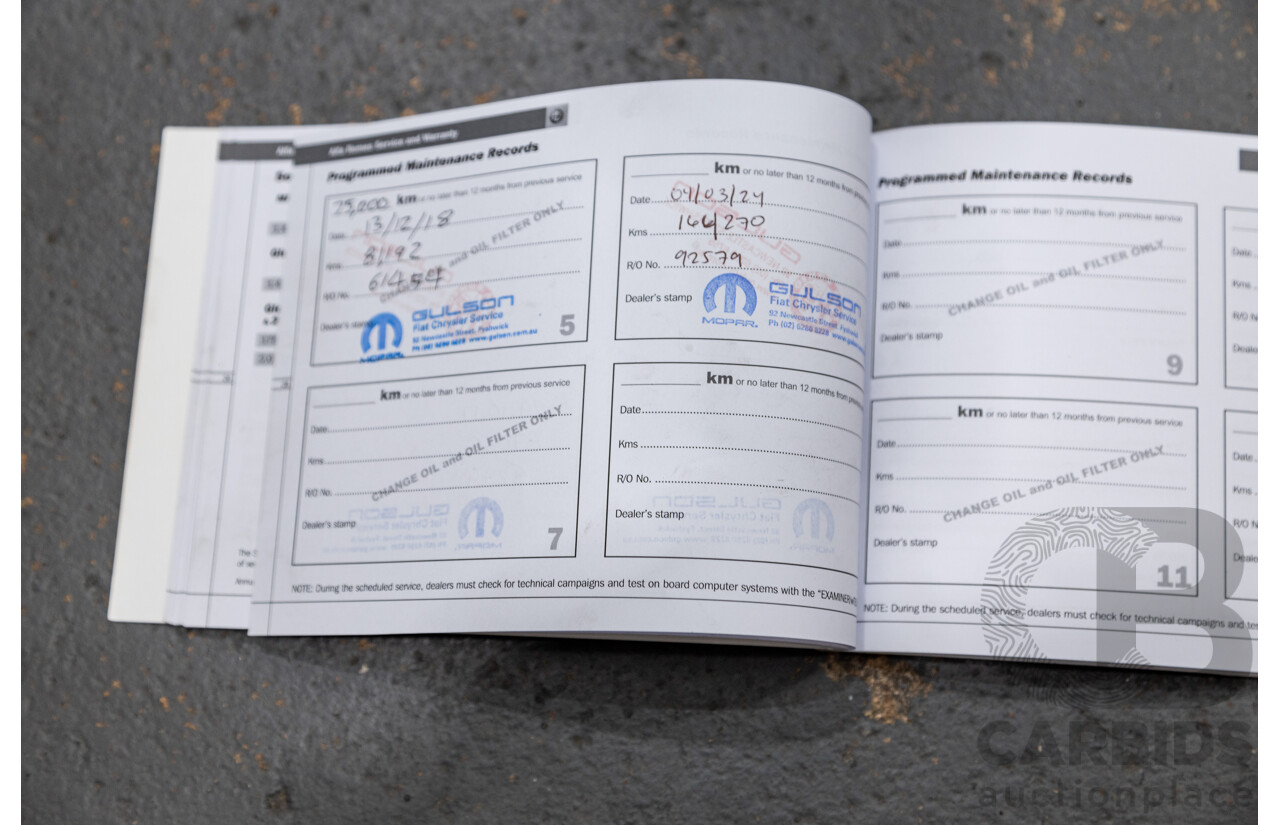 2/2013 Alfa Romeo Giulietta Distinctive Jtd-M 5d Hatchback Alfa Red Turbo Diesel 2.0L