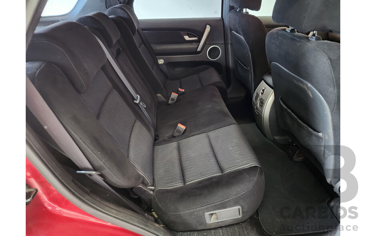 1/2010 Ford Territory TS (4x4) SY MKII 4d Wagon Red 4.0L