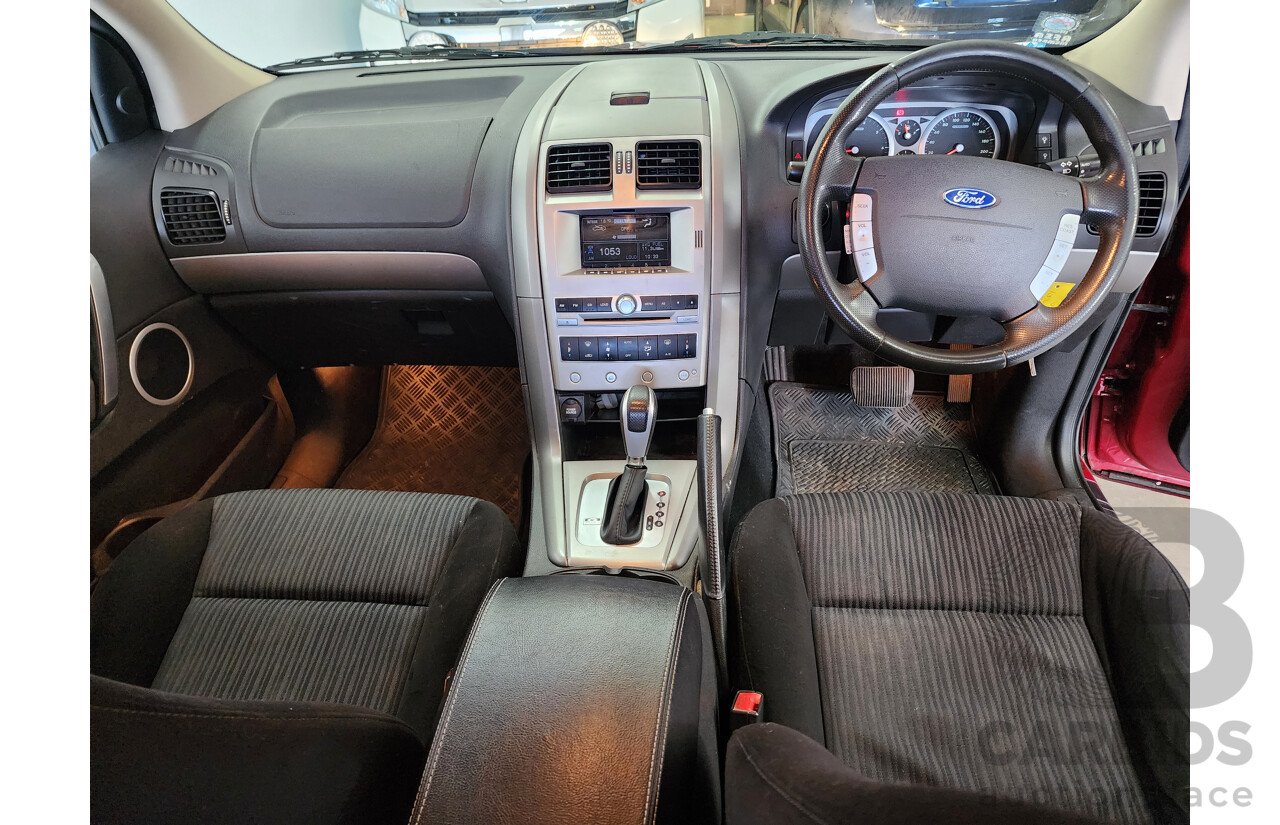 1/2010 Ford Territory TS (4x4) SY MKII 4d Wagon Red 4.0L