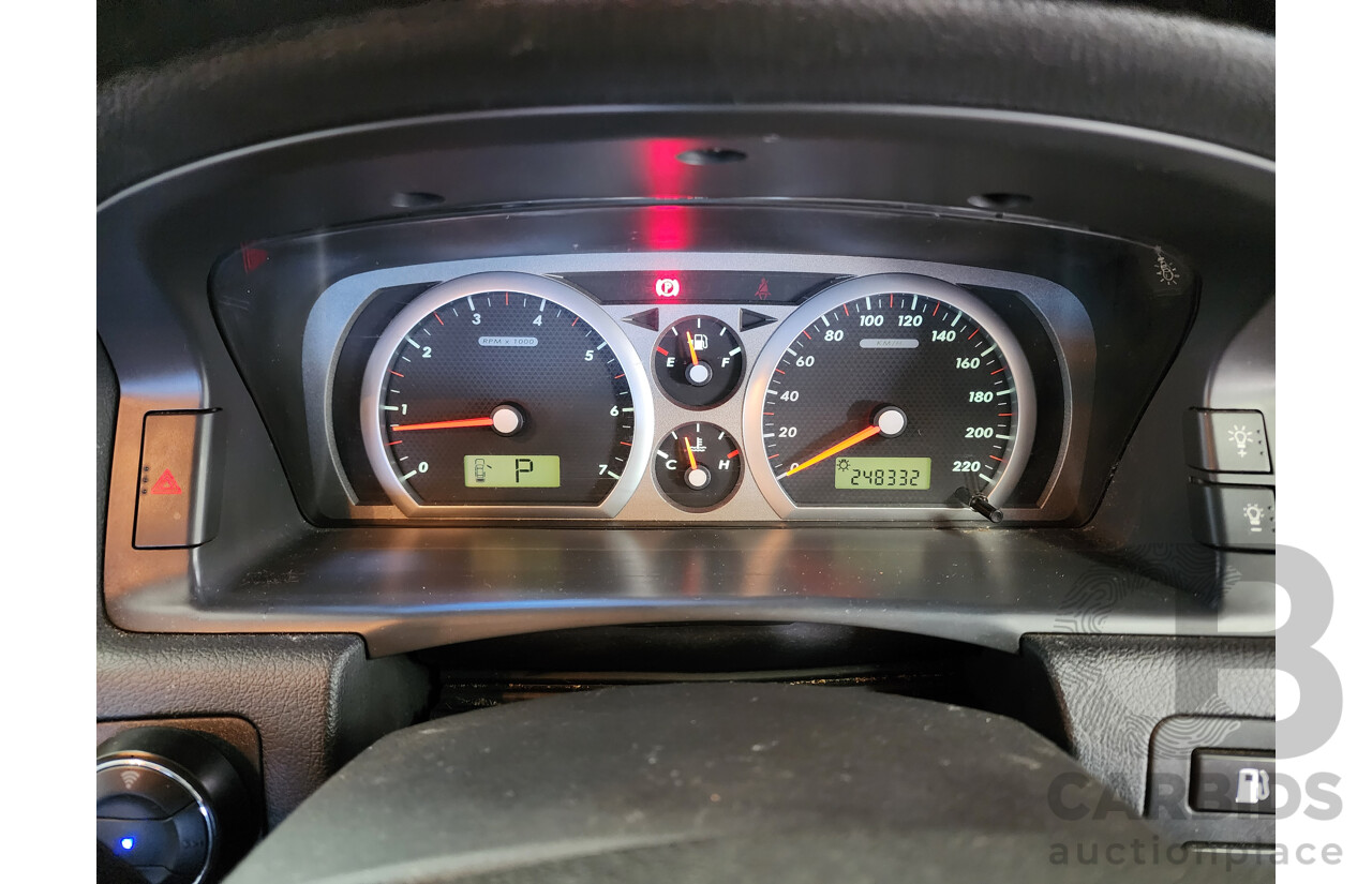 1/2010 Ford Territory TS (4x4) SY MKII 4d Wagon Red 4.0L