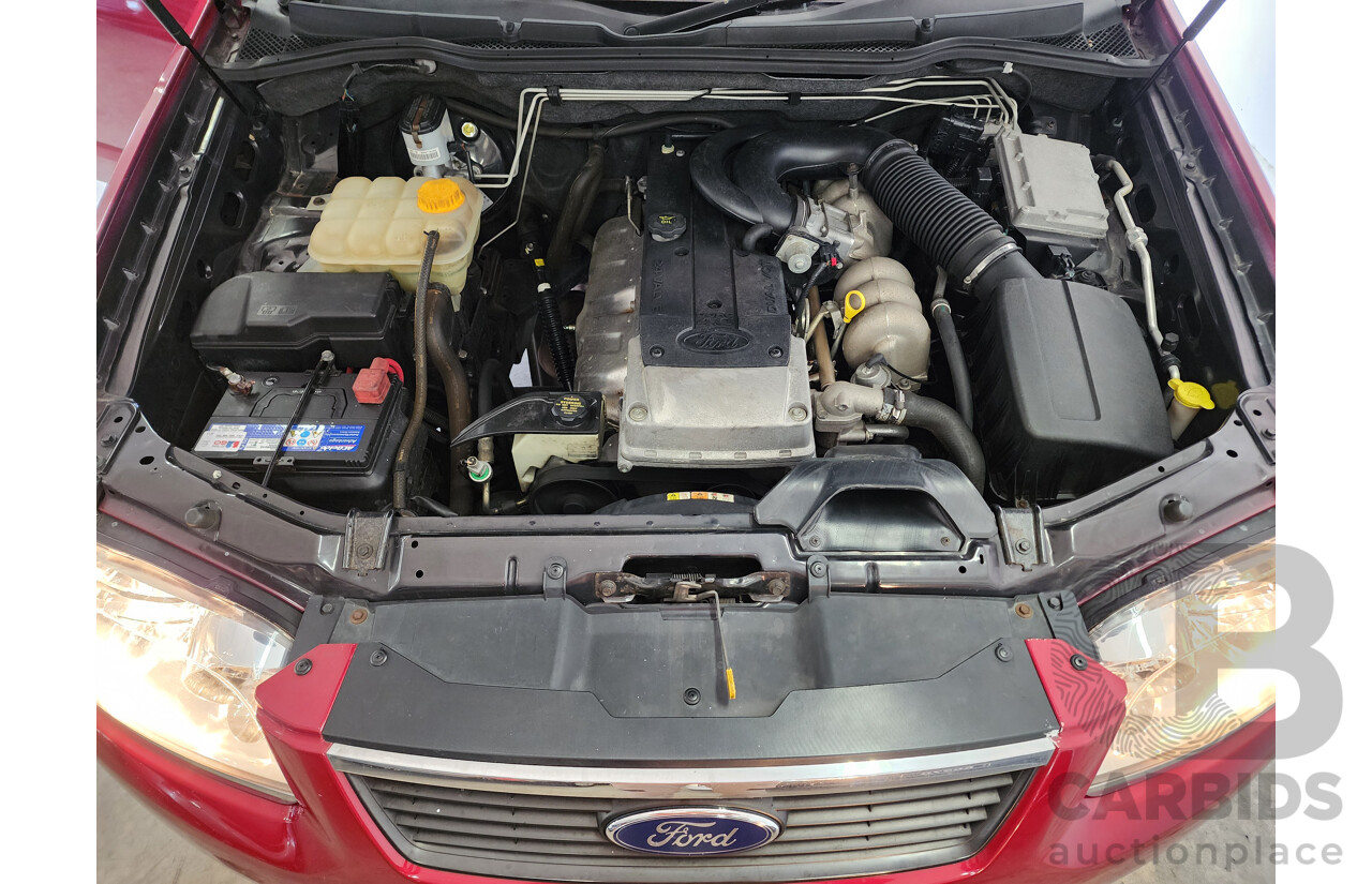 1/2010 Ford Territory TS (4x4) SY MKII 4d Wagon Red 4.0L