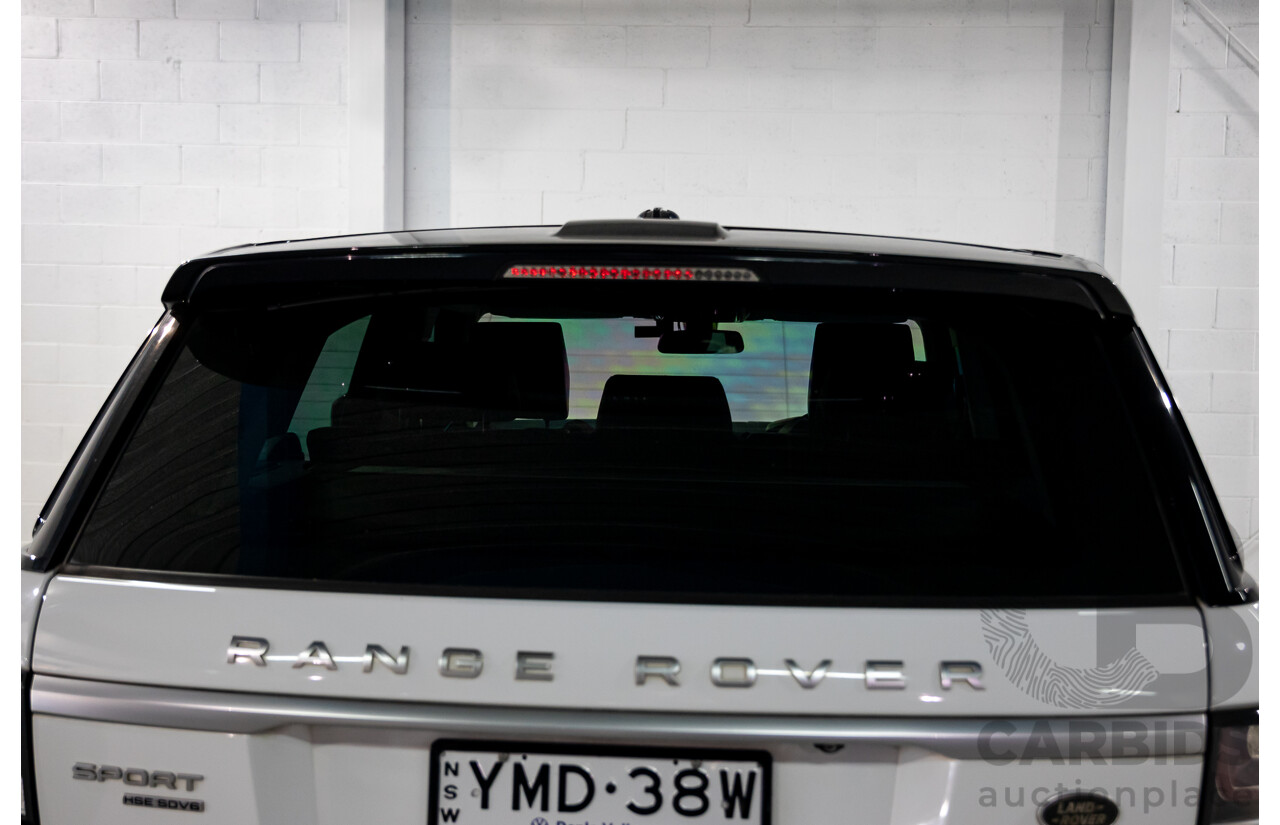 8/2014 Range Rover Range Rover Sport 3.0 SDV6 HSE LW 4d Wagon Fuji White Turbo Diesel V6 3.0L
