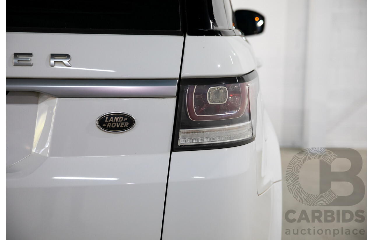 8/2014 Range Rover Range Rover Sport 3.0 SDV6 HSE LW 4d Wagon Fuji White Turbo Diesel V6 3.0L
