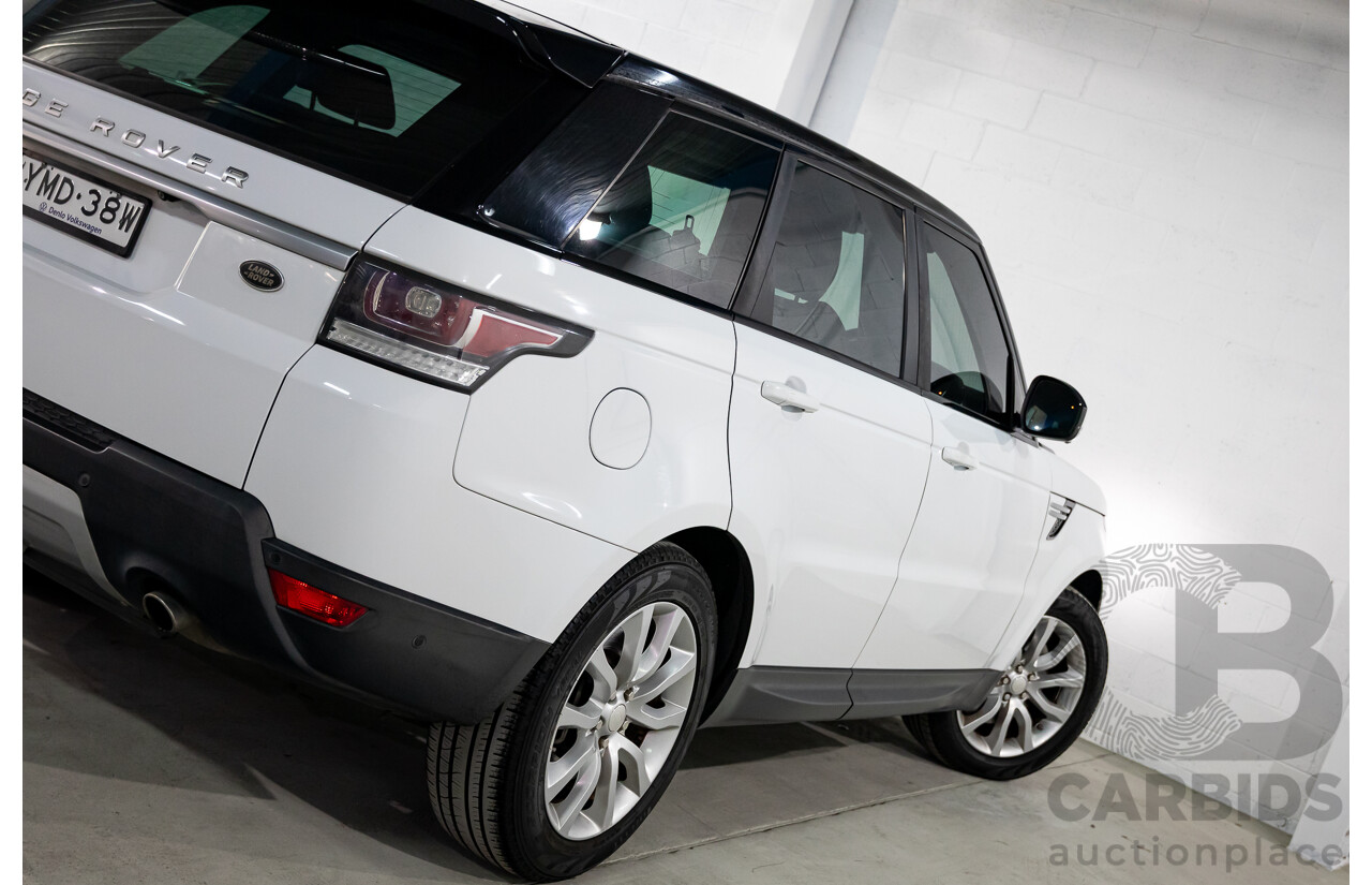 8/2014 Range Rover Range Rover Sport 3.0 SDV6 HSE LW 4d Wagon Fuji White Turbo Diesel V6 3.0L