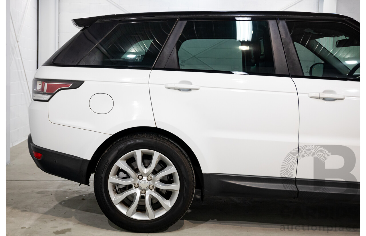 8/2014 Range Rover Range Rover Sport 3.0 SDV6 HSE LW 4d Wagon Fuji White Turbo Diesel V6 3.0L