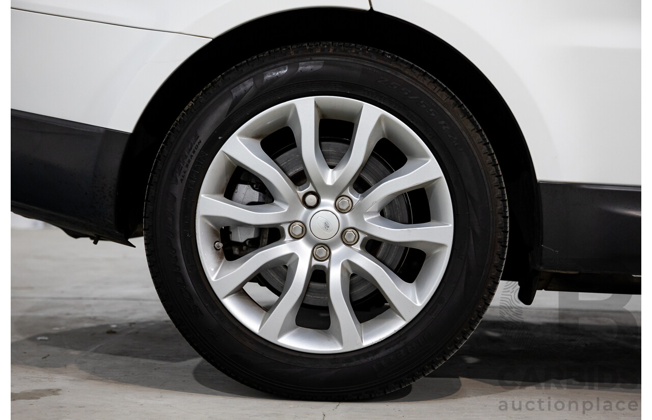 8/2014 Range Rover Range Rover Sport 3.0 SDV6 HSE LW 4d Wagon Fuji White Turbo Diesel V6 3.0L