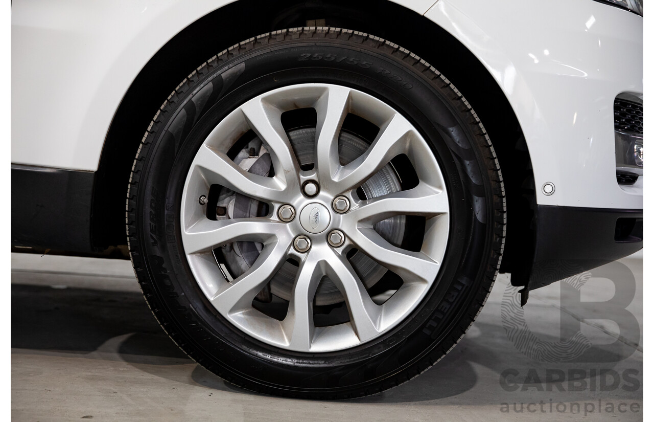 8/2014 Range Rover Range Rover Sport 3.0 SDV6 HSE LW 4d Wagon Fuji White Turbo Diesel V6 3.0L