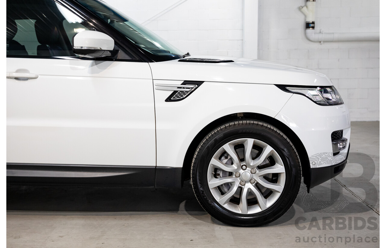 8/2014 Range Rover Range Rover Sport 3.0 SDV6 HSE LW 4d Wagon Fuji White Turbo Diesel V6 3.0L