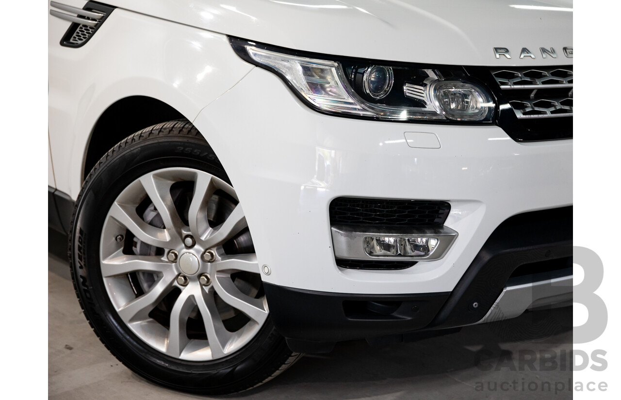 8/2014 Range Rover Range Rover Sport 3.0 SDV6 HSE LW 4d Wagon Fuji White Turbo Diesel V6 3.0L