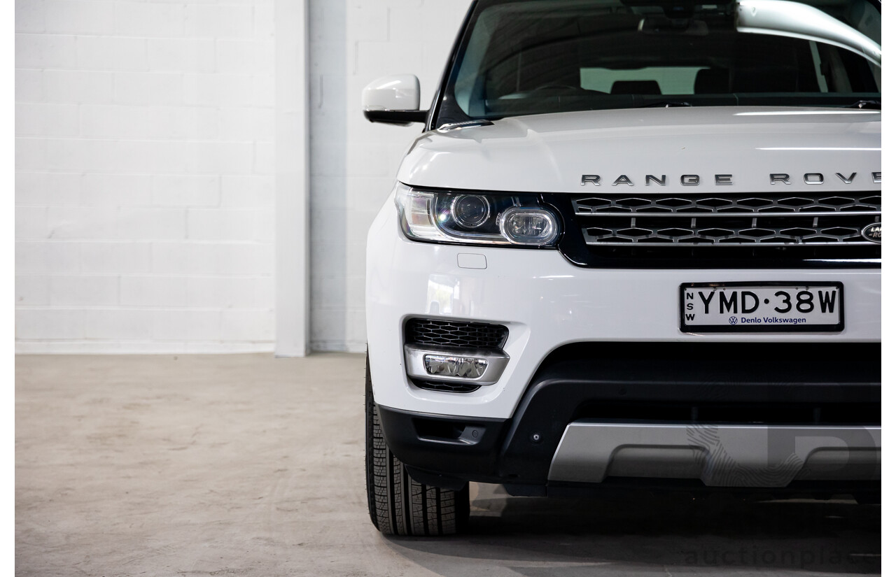 8/2014 Range Rover Range Rover Sport 3.0 SDV6 HSE LW 4d Wagon Fuji White Turbo Diesel V6 3.0L