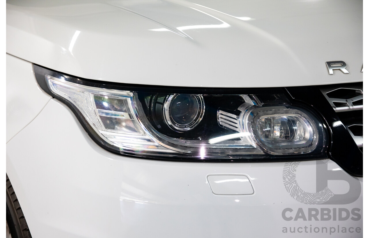 8/2014 Range Rover Range Rover Sport 3.0 SDV6 HSE LW 4d Wagon Fuji White Turbo Diesel V6 3.0L