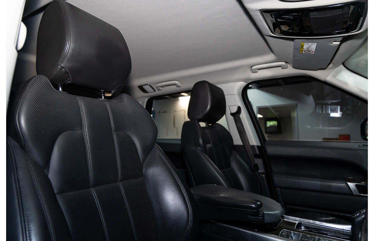 8/2014 Range Rover Range Rover Sport 3.0 SDV6 HSE LW 4d Wagon Fuji White Turbo Diesel V6 3.0L