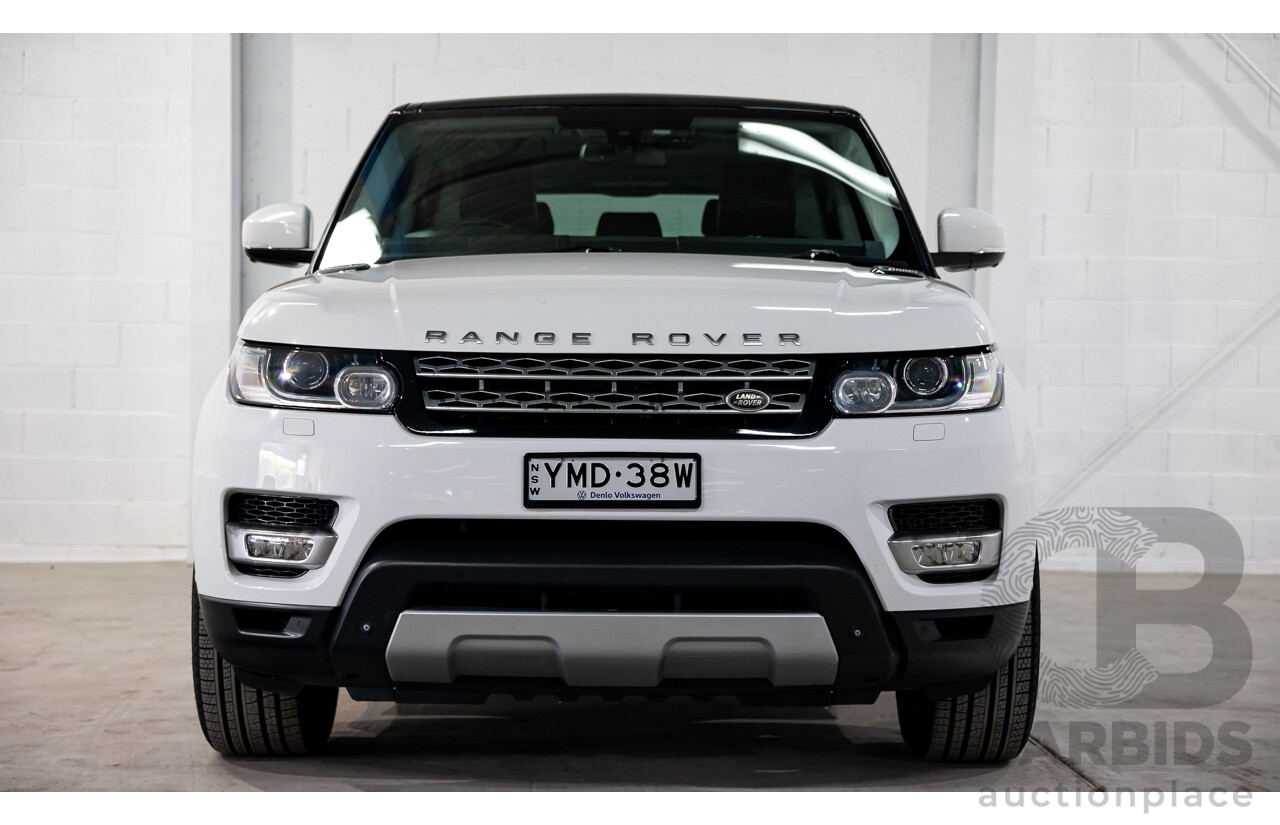8/2014 Range Rover Range Rover Sport 3.0 SDV6 HSE LW 4d Wagon Fuji White Turbo Diesel V6 3.0L