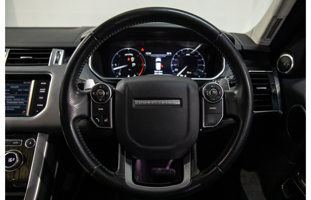 8/2014 Range Rover Range Rover Sport 3.0 SDV6 HSE LW 4d Wagon Fuji White Turbo Diesel V6 3.0L