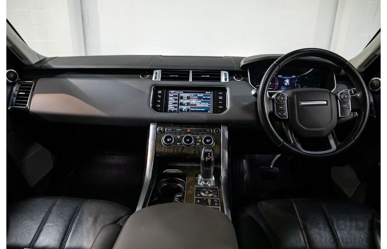 8/2014 Range Rover Range Rover Sport 3.0 SDV6 HSE LW 4d Wagon Fuji White Turbo Diesel V6 3.0L