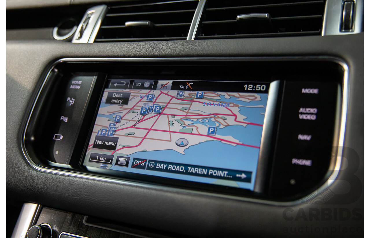 8/2014 Range Rover Range Rover Sport 3.0 SDV6 HSE LW 4d Wagon Fuji White Turbo Diesel V6 3.0L