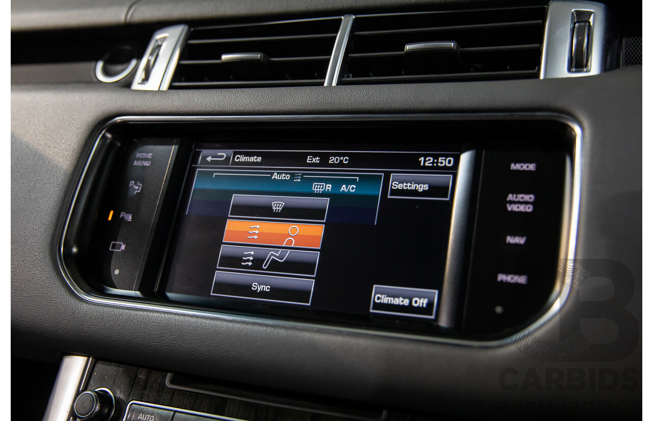 8/2014 Range Rover Range Rover Sport 3.0 SDV6 HSE LW 4d Wagon Fuji White Turbo Diesel V6 3.0L