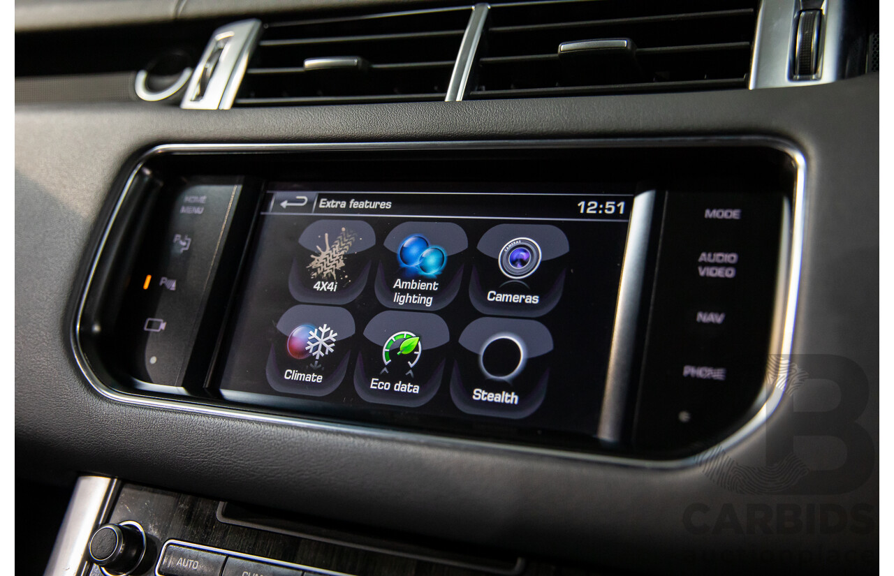 8/2014 Range Rover Range Rover Sport 3.0 SDV6 HSE LW 4d Wagon Fuji White Turbo Diesel V6 3.0L