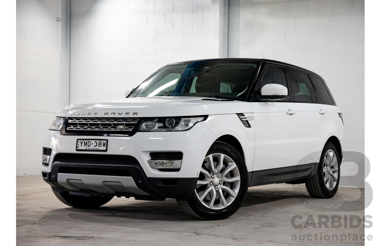 8/2014 Range Rover Range Rover Sport 3.0 SDV6 HSE LW 4d Wagon Fuji White Turbo Diesel V6 3.0L