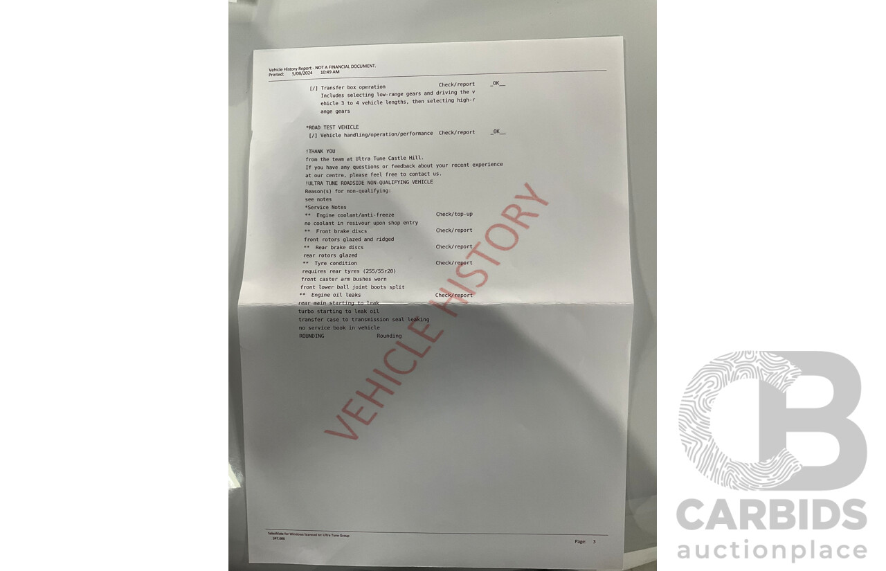 8/2014 Range Rover Range Rover Sport 3.0 SDV6 HSE LW 4d Wagon Fuji White Turbo Diesel V6 3.0L