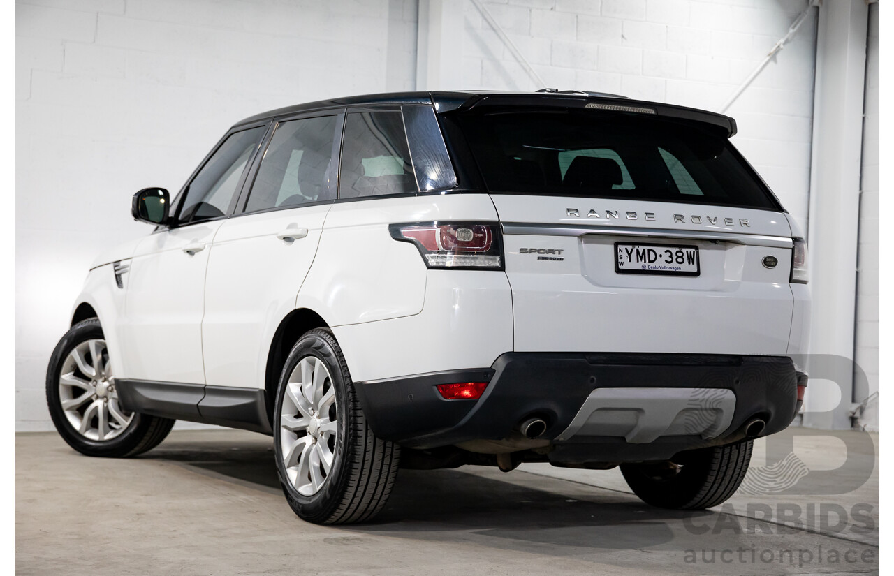 8/2014 Range Rover Range Rover Sport 3.0 SDV6 HSE LW 4d Wagon Fuji White Turbo Diesel V6 3.0L